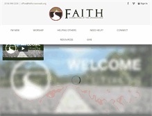 Tablet Screenshot of faithcrossroads.org